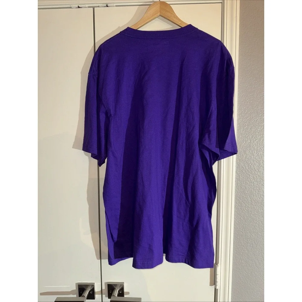 Adidas Los Angeles Lakers NBA Purple T-Shirt Men's Size 2XL NWT Basketball Tee